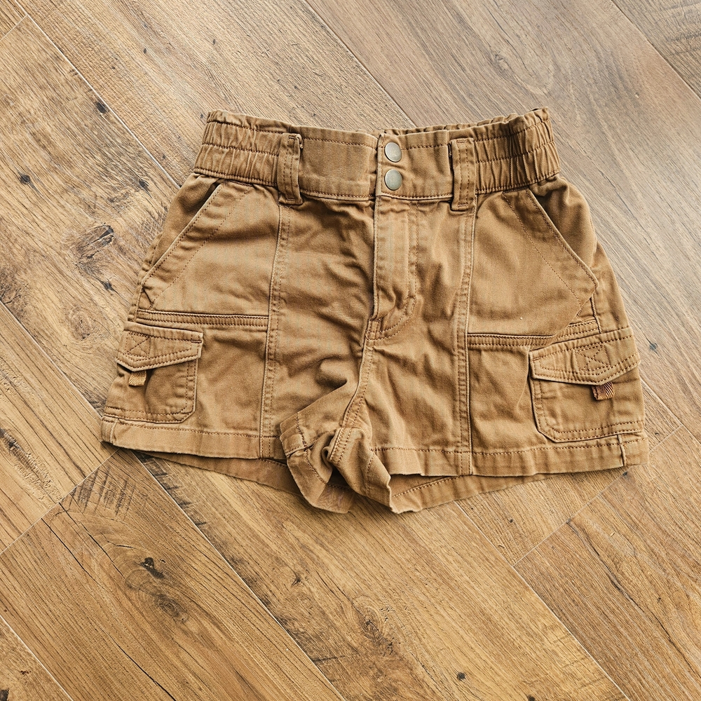Tan Women's Cargo Shorts